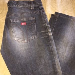 Miss Sixty Black Jeans Tommy Sz 25 Made in Italy